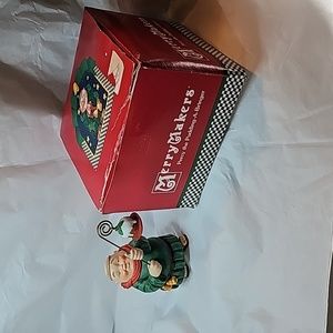 Dept 56 Merry Makers Percy the Pudding-A-Bringer